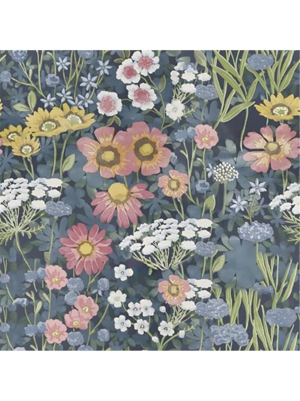 Vintage Daisy Peel Stick Wallpaper Floral Removable Vinyl Contact Paper Decor